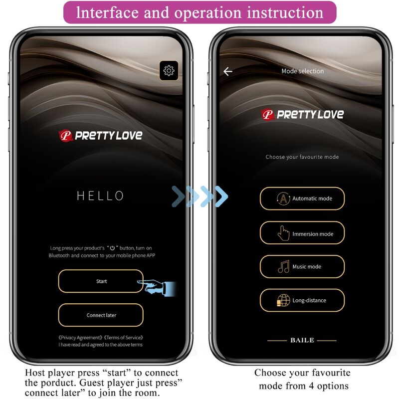 PRETTY LOVE PLUG ANAL CONTROLE PAR APPLICATION JEFFERSON NOIR