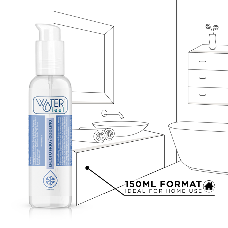 WATERFEEL LUBRIFIANT EFFET FROID 150 ML