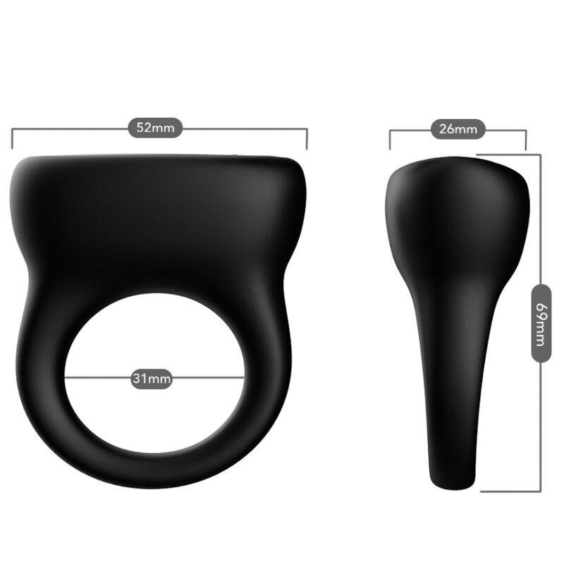 ARMONY ANNEAU VIBRATEUR NOIR