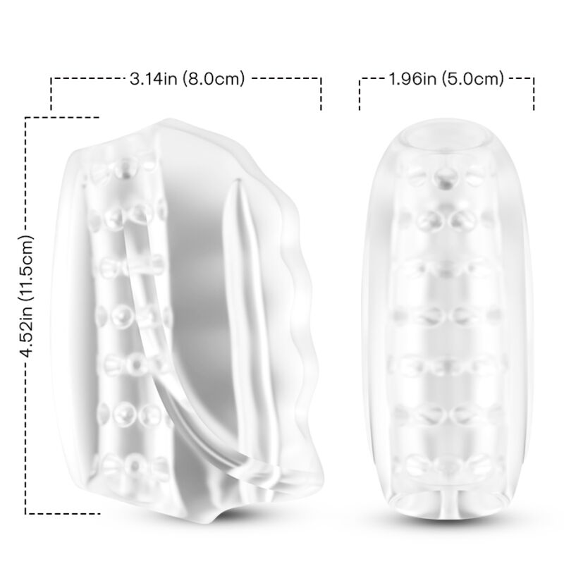 ARMONY MASTER MASTURBATEUR VIBRATEUR TRANSPARENT