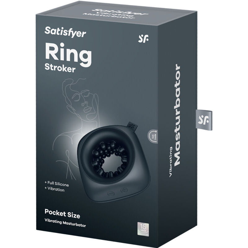 SATISFYER RING STROKER MASTURBATEUR VIBRATEUR