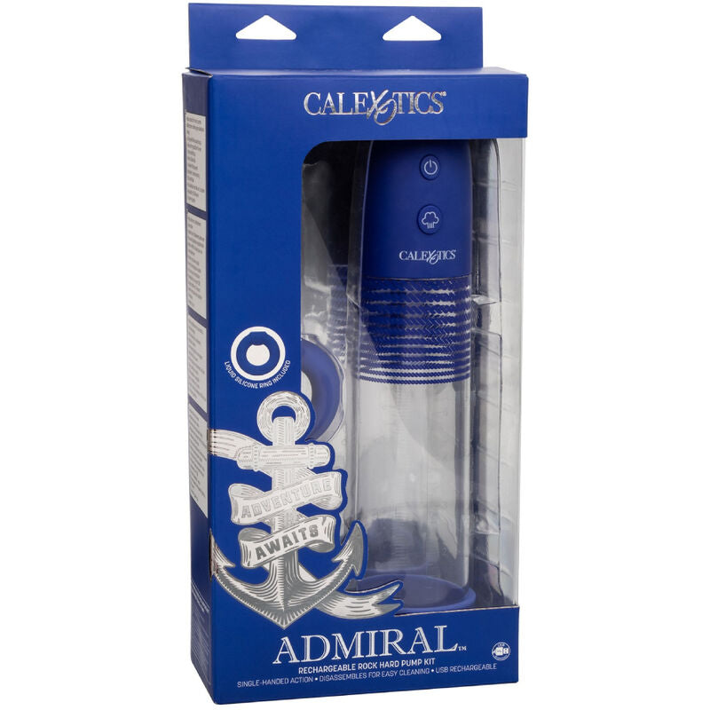 CALEXOTICS ADMIRAL KIT POMPE DE MONTAGE RECHARGEABLE