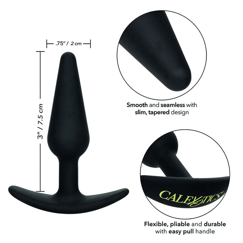 Plug effilé silicone ultra-fin — autre angle