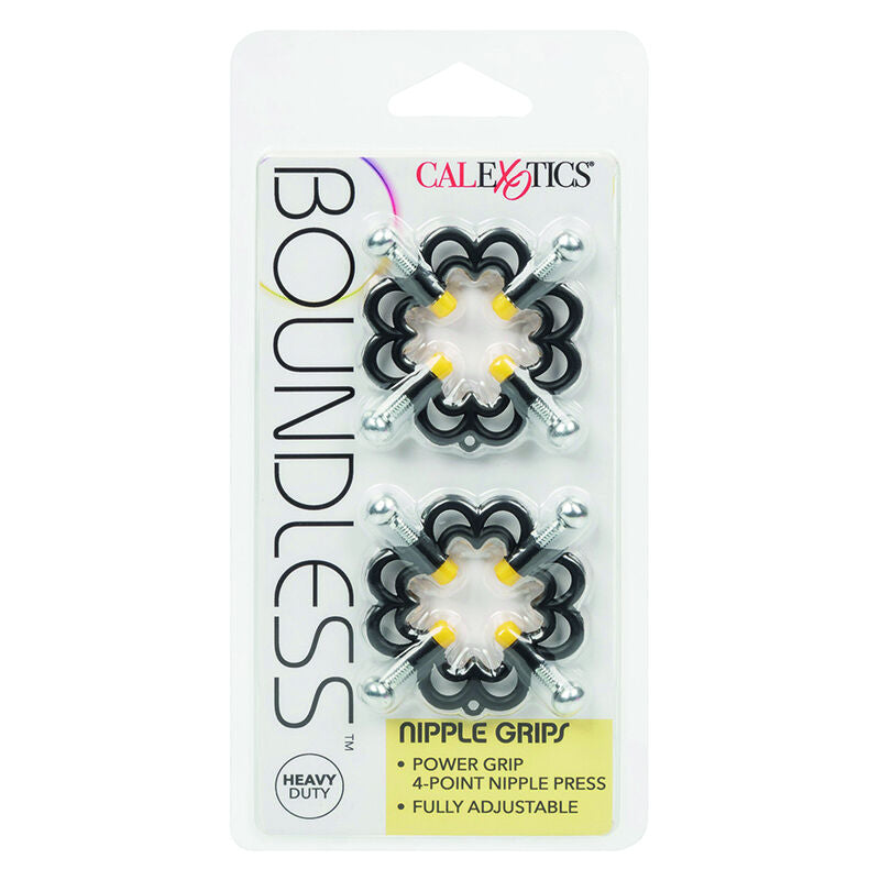 Pinces à tétons ajustables 4 vis heavy duty — emballage