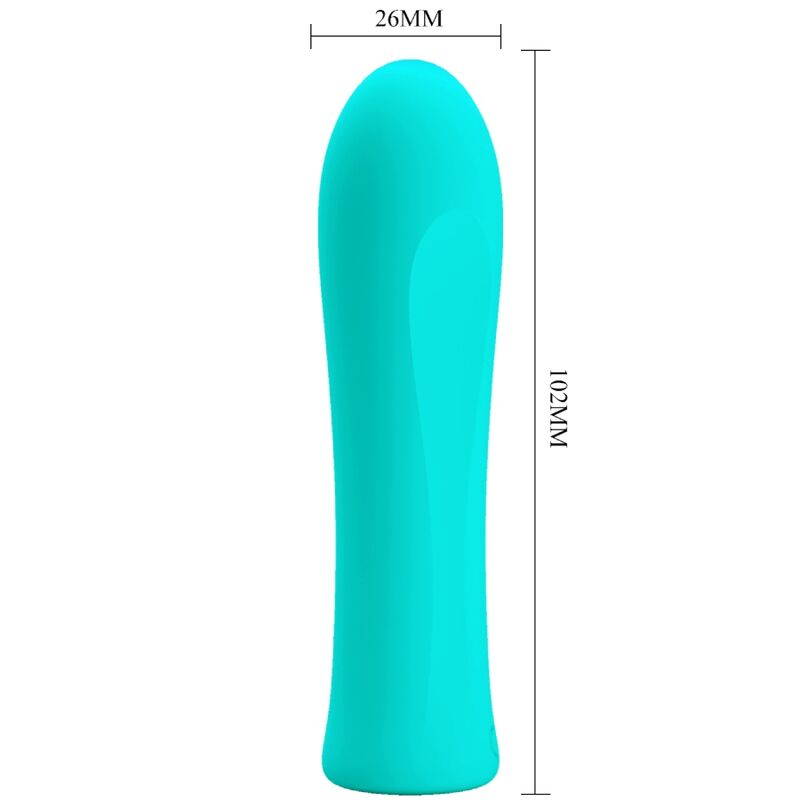 PRETTY LOVE VIBRATEUR SUPER PUISSANT ALFREDA VERT EAU