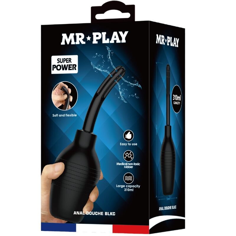 MR PLAY DOUCHE ANAL BLKC SUPER POWER NOIR