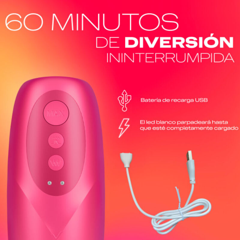 Masturbateur vibrant format compact — emballage