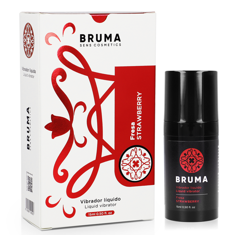 BRUMA VIBRATEUR LIQUIDE ULTRA GLISSANT FRAISE 15 ML