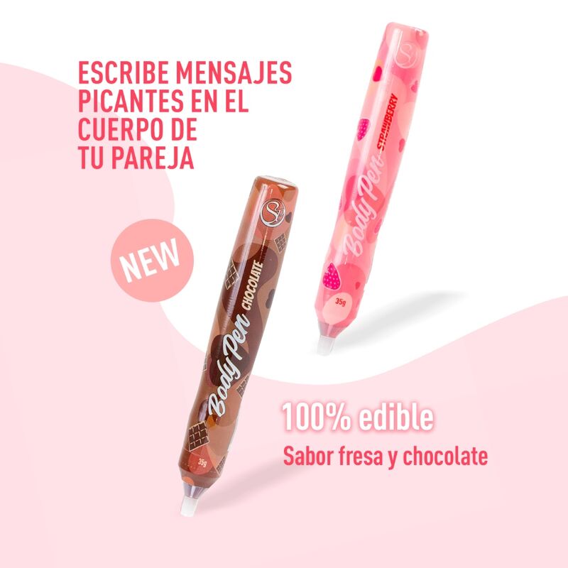 Imagen de Secret Play con los rotuladores comestibles de chocolate y fresa