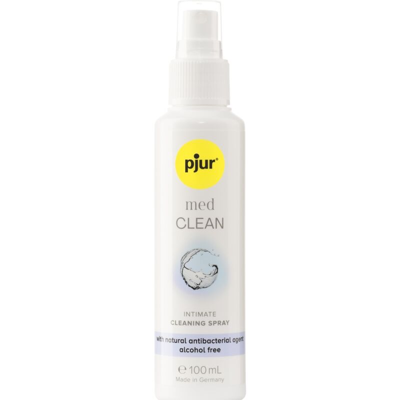 Spray nettoyant intime et sextoys sans alcool 100 ml — Med Clean · Pjur · Hygiène anale