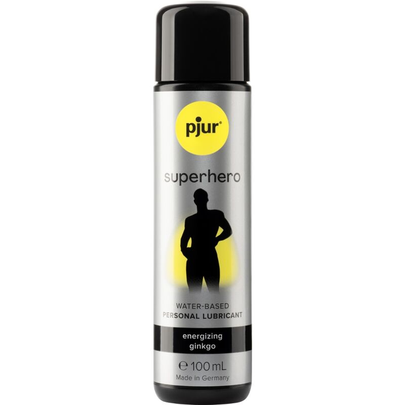 Lubrifiant énergisant — Pjur Superhero Ginkgo 100 ml · Pjur · Base eau
