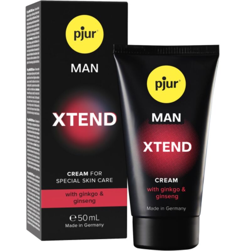Crème de massage stimulante ginkgo 50 ml — Man Xtend · Pjur · Érection