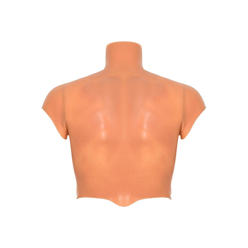 DESIR CACHE T SHIRT TORSE MASCULIN EN SILICONE ALTER EGO AVEC ESTHETIQUE DES ABS
