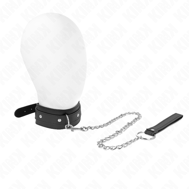 KINK COLLIER AVEC LAISSE 65 CM 1 ANNEAU REGLABLE 38 49 CM X 5 CM