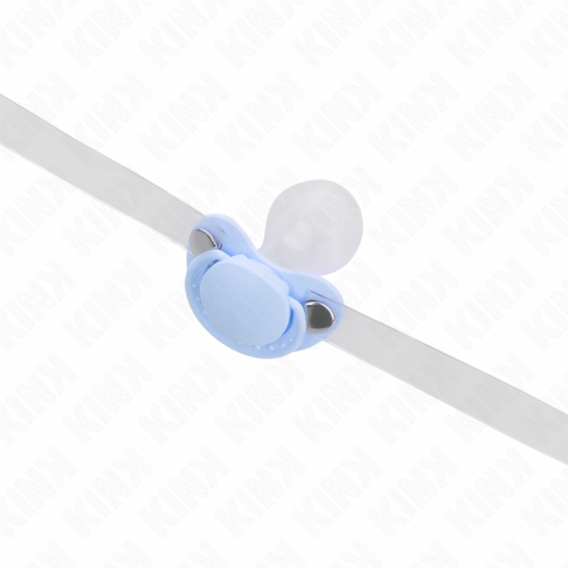 KINK GAG EN FORME DE SUCETTE BLEU CLAIR 55 x 4 CM AJUSTABLE 43 60 CM