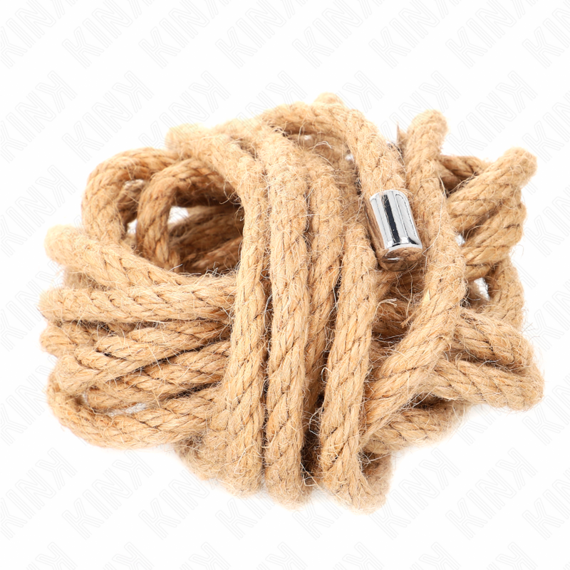 KINK CORDE DE CHANVRE AVEC TETE METALLIQUE 5 METRES