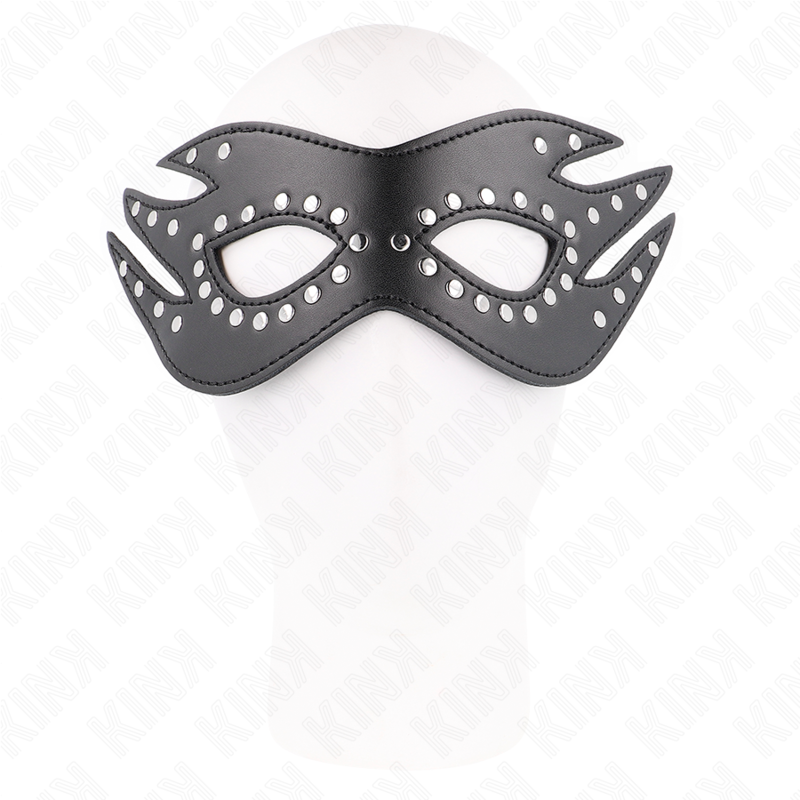 KINK MASQUE EN CUIRETTE A RIVETS MODELE 3 26 x 95 CM