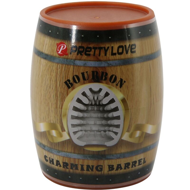 Œuf masturbateur jetable texture Bourbon — gros plan