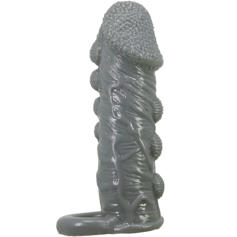 PRETTY LOVE AGRANDISSEUR DE PENIS REALISTE ET MANCHON DE RETARDEMENT GRIS