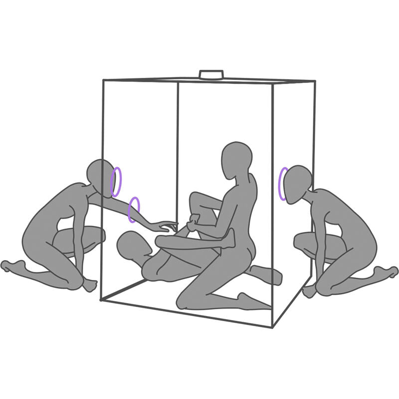 SECRET DOME KINK CLUB CABINE SCANDALE PURPLE