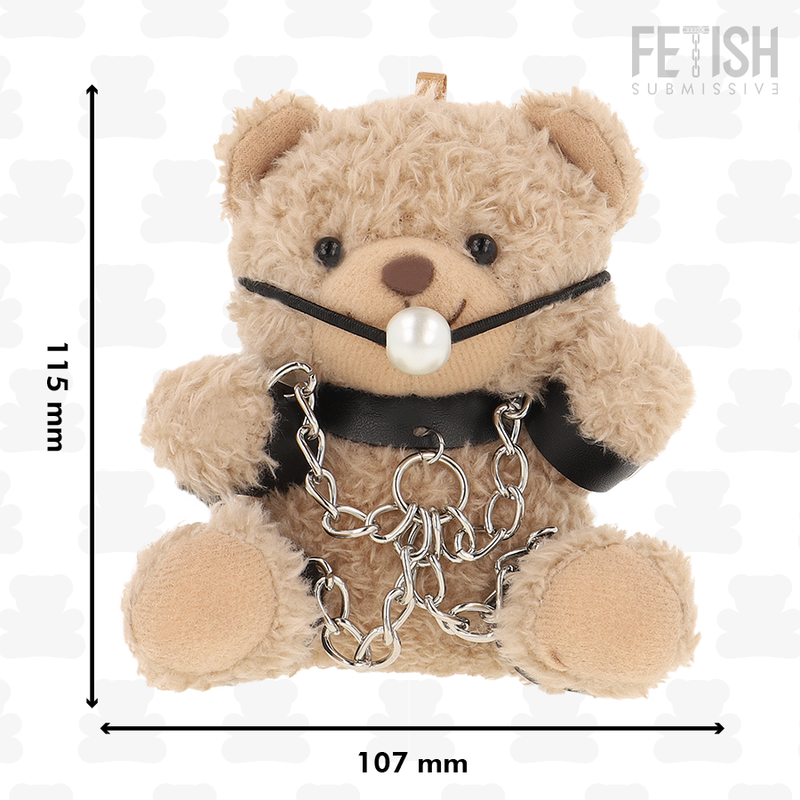 FETISH SUBMISSIVE OURS EN PELUCHE FOZZIE MODELE BDSM 3