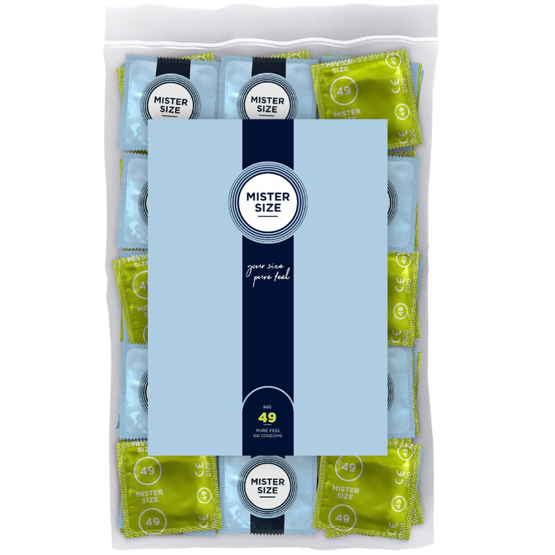 MISTER SIZE PRESERVATIF TAILLE S 49 MM 100 UNITES