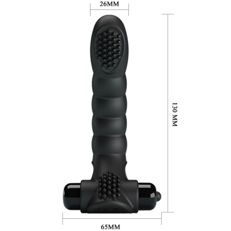 Maße des Alexander Vibrators mit 19 cm Länge