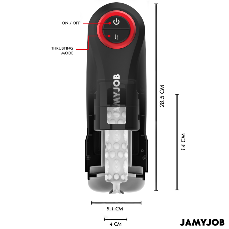 JAMYJOB GRAVITY MASTURBATEUR AUTOMATIQUE SUCCION VA ET VIENT