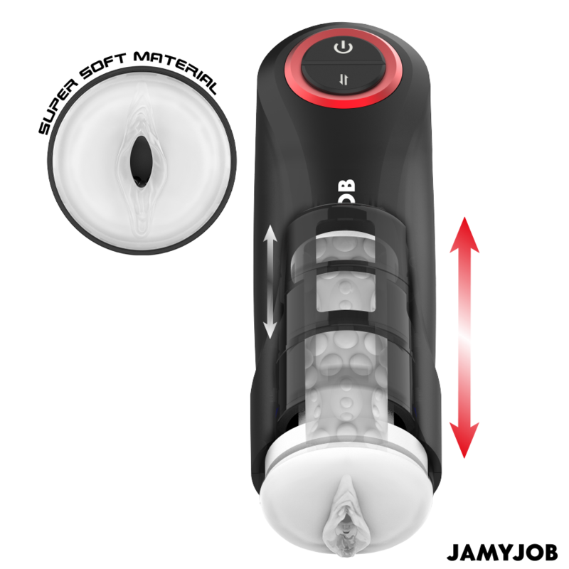 JAMYJOB GRAVITY MASTURBATEUR AUTOMATIQUE SUCCION VA ET VIENT