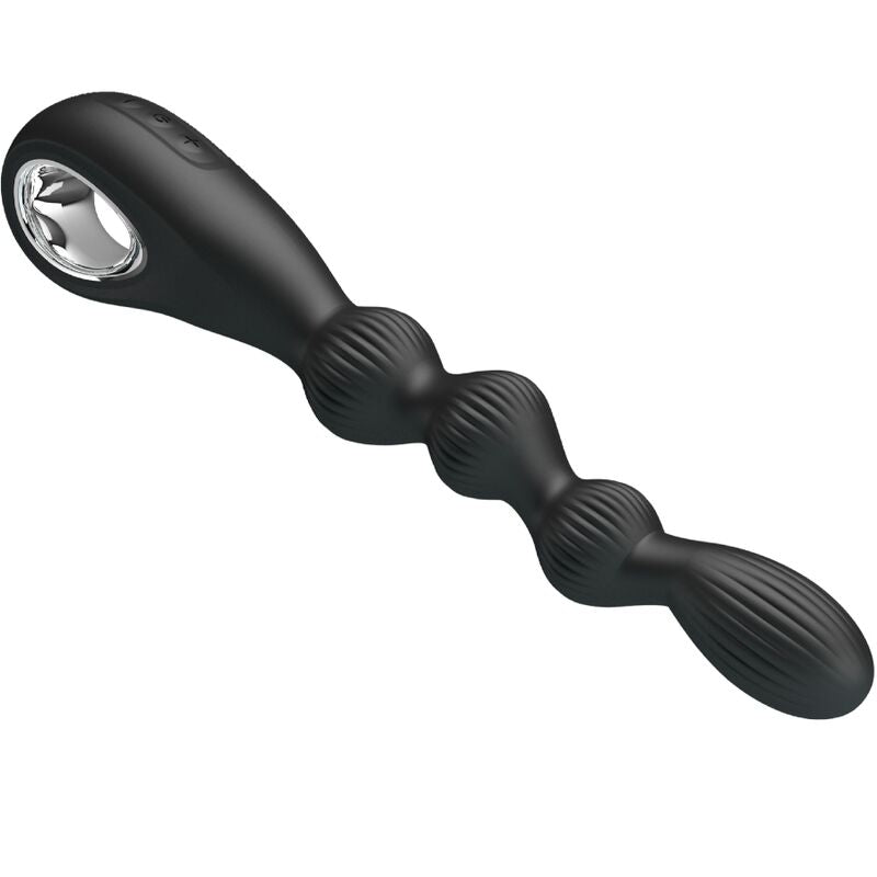 PRETTY LOVE VIBRATEUR ANAL FEDERER 12 VIBRATIONS NOIR