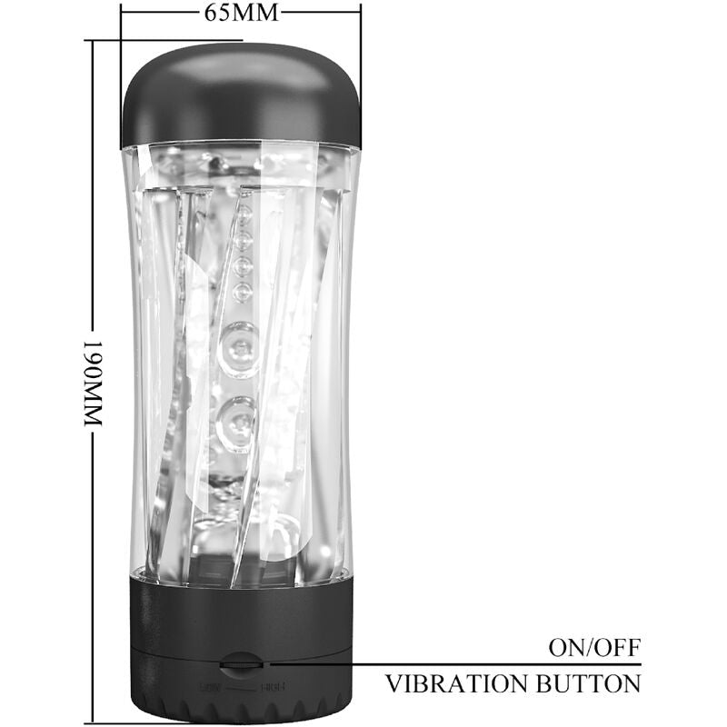 PRETTY LOVE MASTURBATEUR HOMME TAMARA VIBRATEUR MULTI VITESSES NOIR