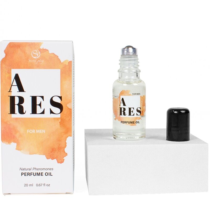 SECRETPLAY ARES PARFUM NATUREL PHEROMONES EN HUILE POUR HOMME 20 ML