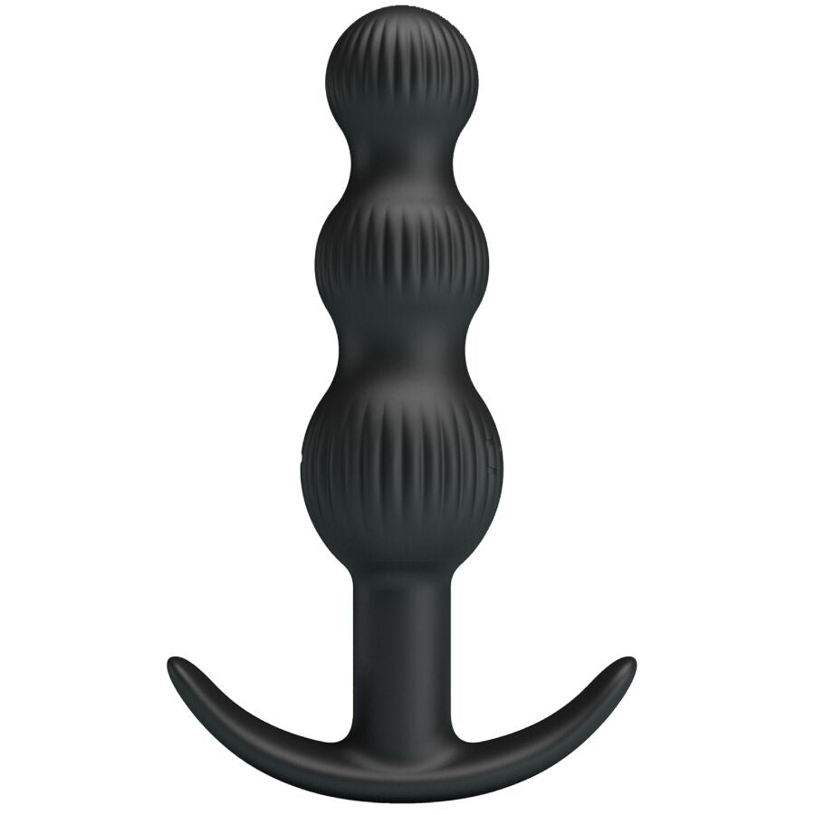 PRETTY LOVE VIBRATEUR ANAL SIDNEY 10 VIBRATIONS NOIR