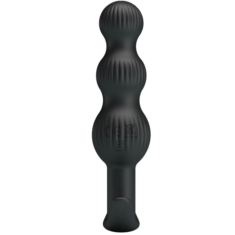 PRETTY LOVE VIBRATEUR ANAL SIDNEY 10 VIBRATIONS NOIR