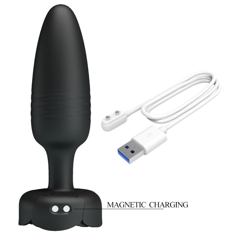 Plug anal Tarion et son câble de charge magnétique USB