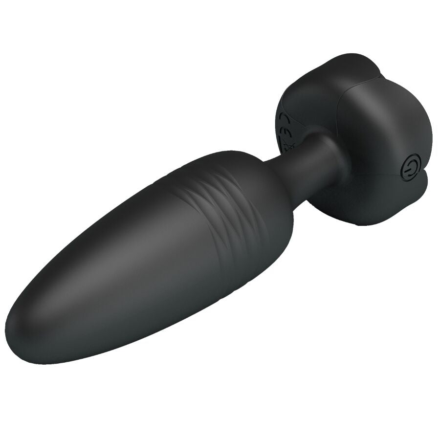 Plug anal Tarion de trois quarts, nervures marquées sur le bas du fût