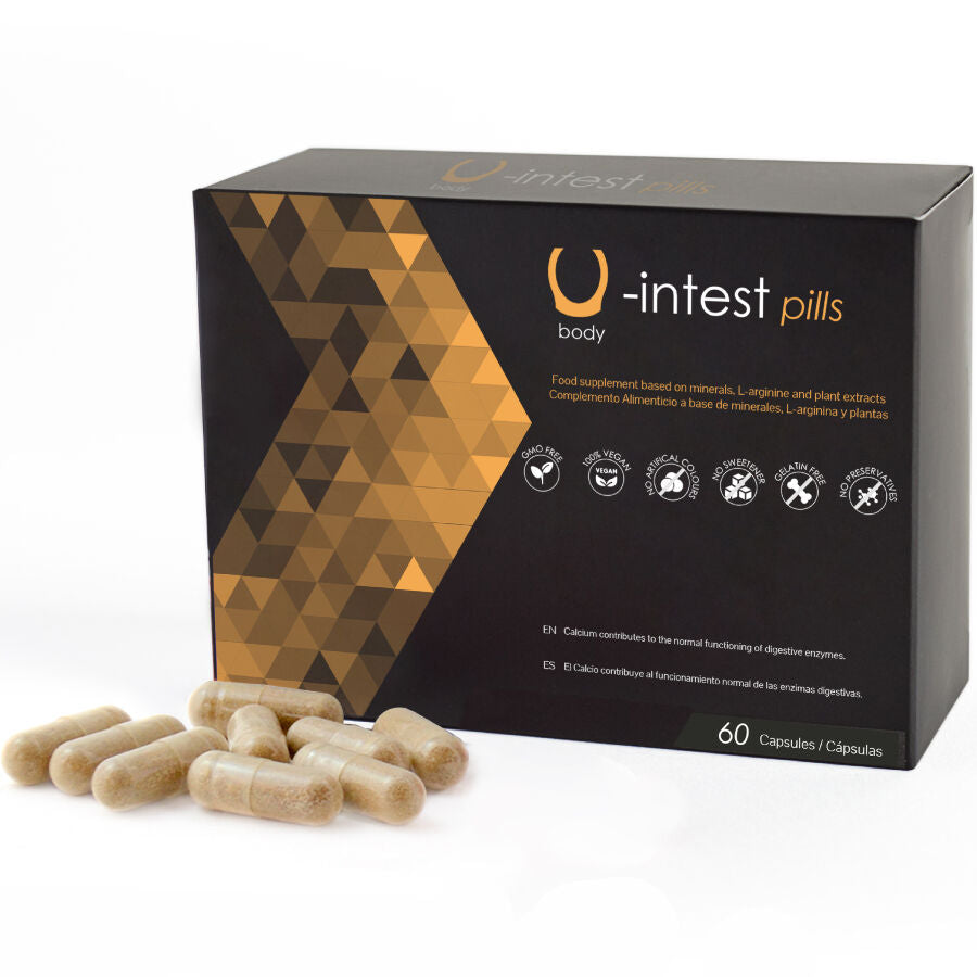 500 COSMETICS CAPSULES U INTEST POUR PREVENIR LES HEMORROIDES 60 CAPSULES