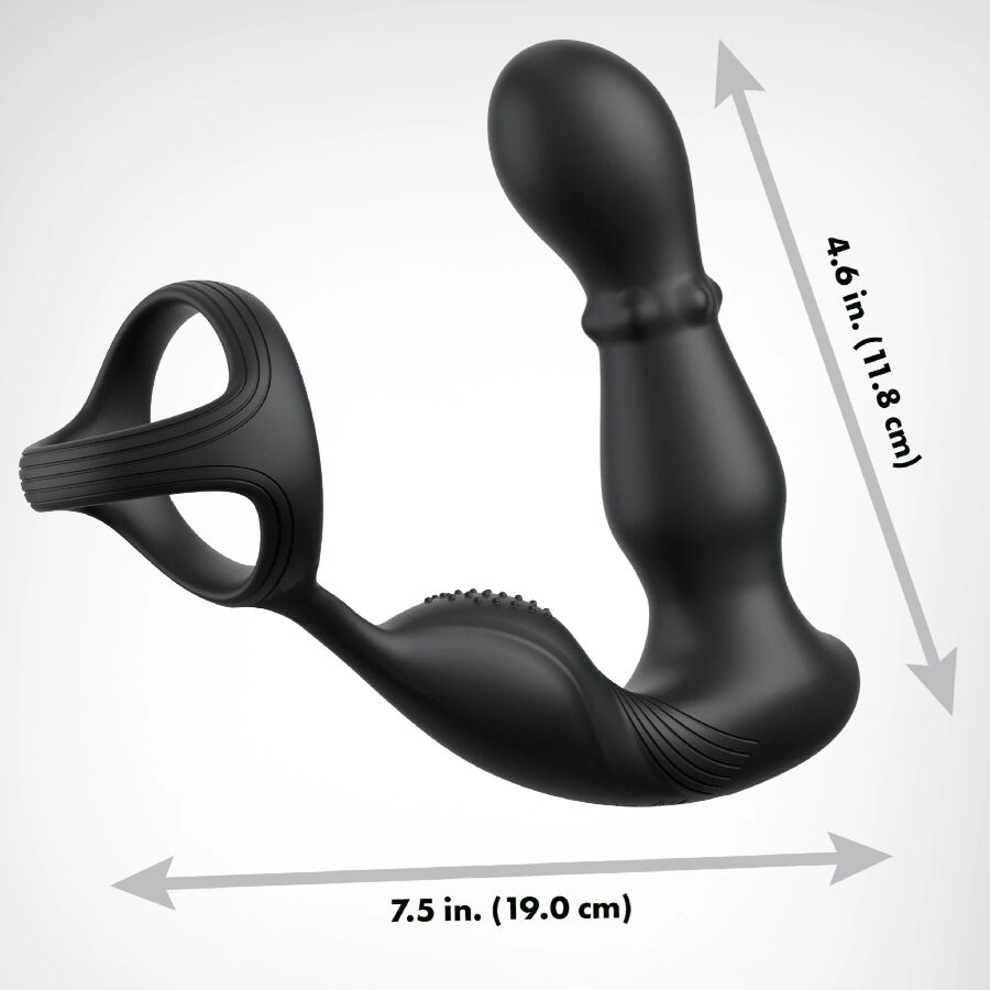 ANAL FANTASY ELITE COLLECTION ANNEAU ANAL VIBRANT ET MASSEUR AVEC TELECOMMANDE