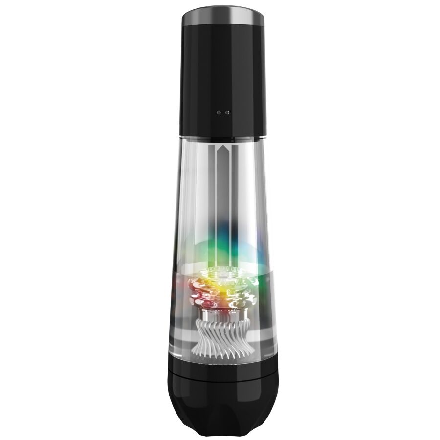 PDX ELITE VIEWTUBE MAX VIEW MASTURBATEUR AUTOMATIQUE AVEC ASPIRATION TRANSPARENTE