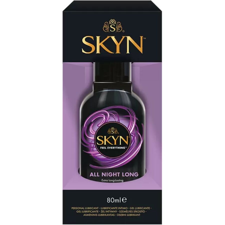 Lubrifiant silicone longue durée 80 ml — All Night Long · Skyn · Lubrifiants base silicone