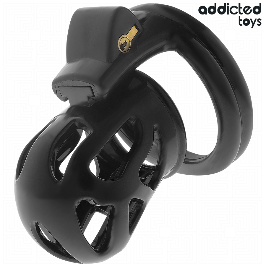 Cage de chasteté ultra-compacte silencieuse 5,8 cm — vue de profil