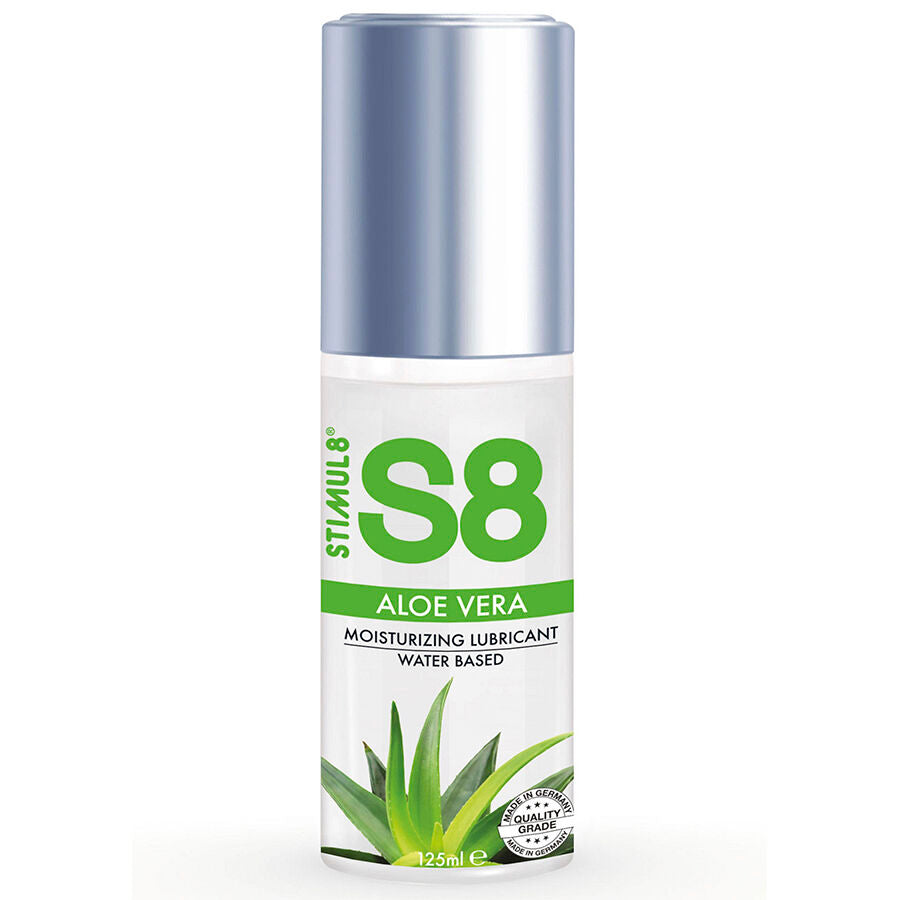 Lubrifiant hydratant aloe vera sans glycérine 125 ml — S8 · Stimul8 · Lubrifiants aromatisés