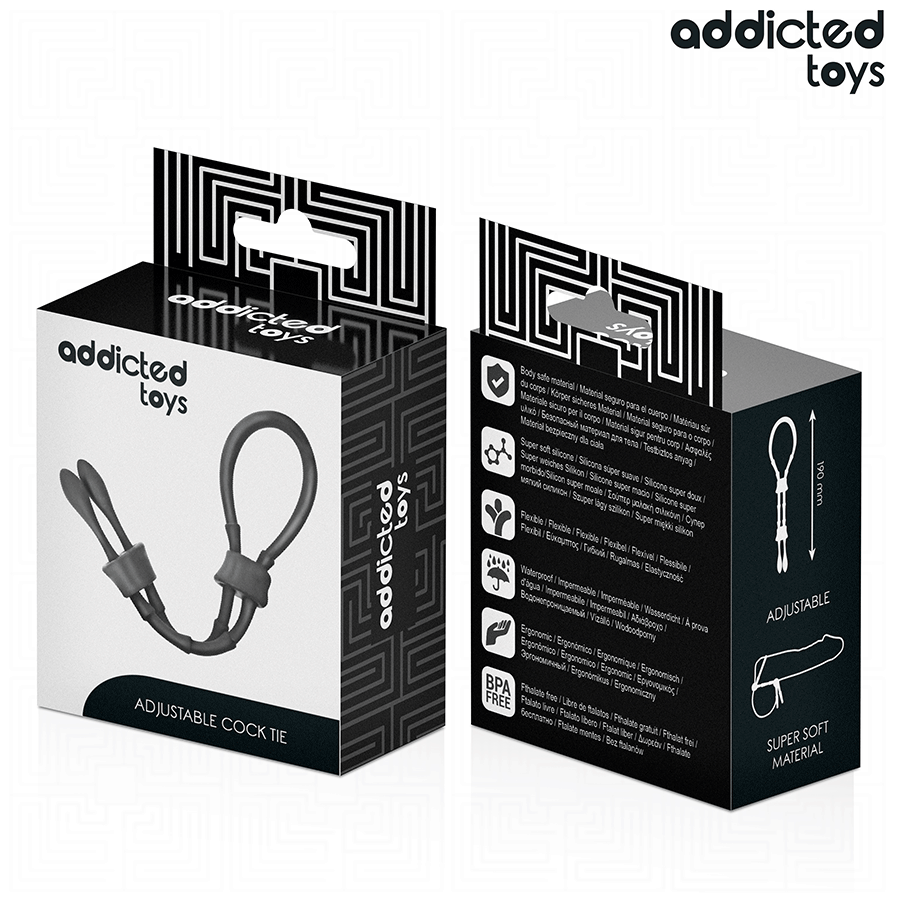Cockring lasso ajustable silicone — emballage