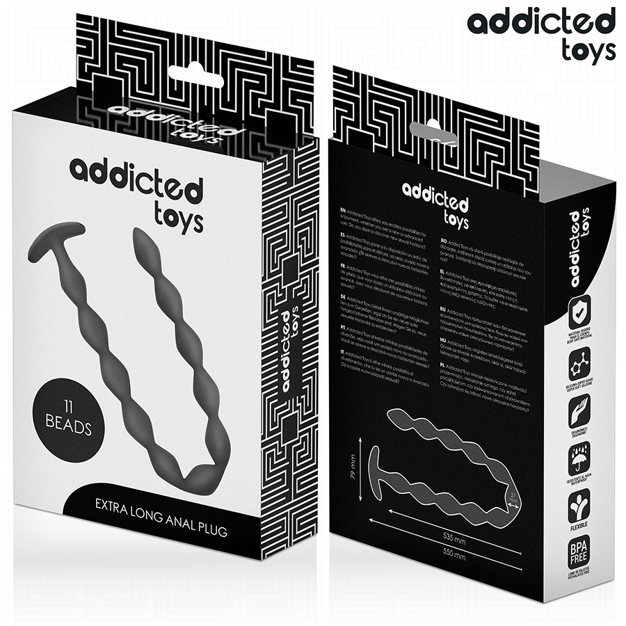Serpent anal extra long 55 cm — emballage