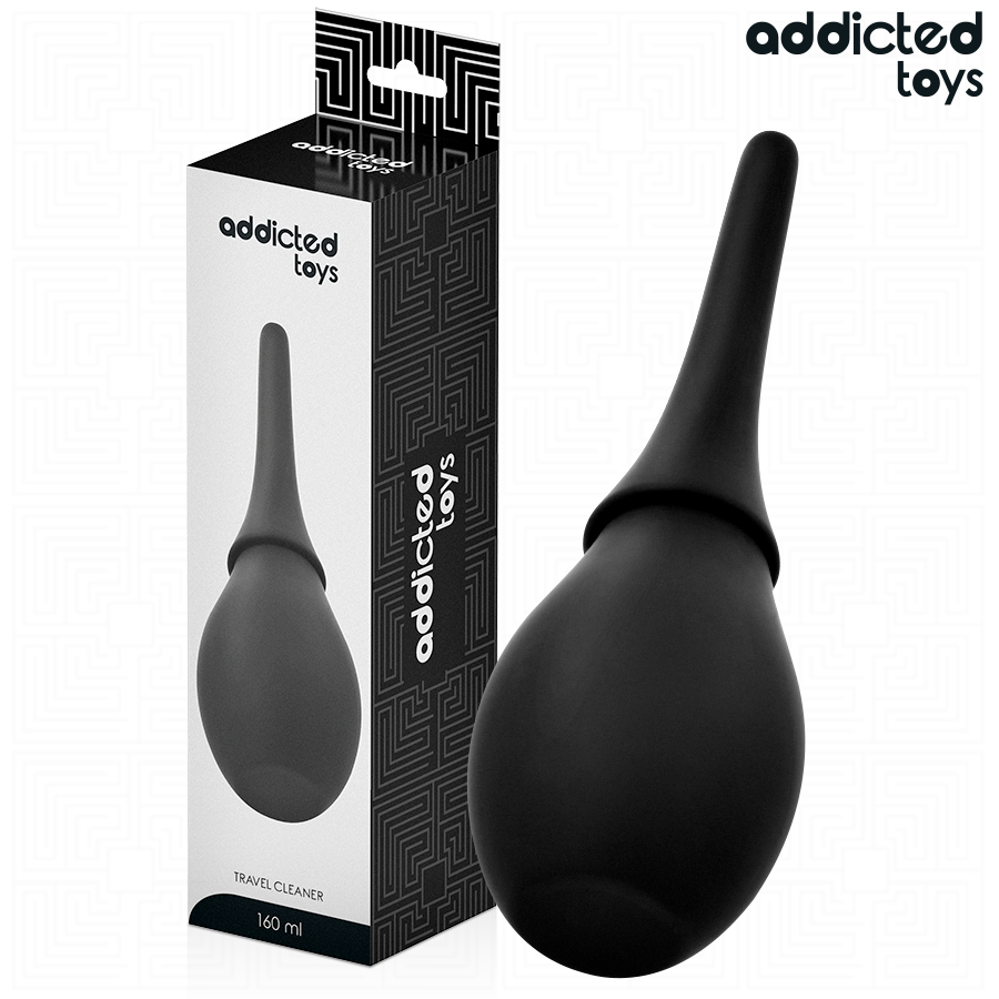 Poire de lavement canule conique large 160 ml — M3 · Addicted Toys · Hygiène anale
