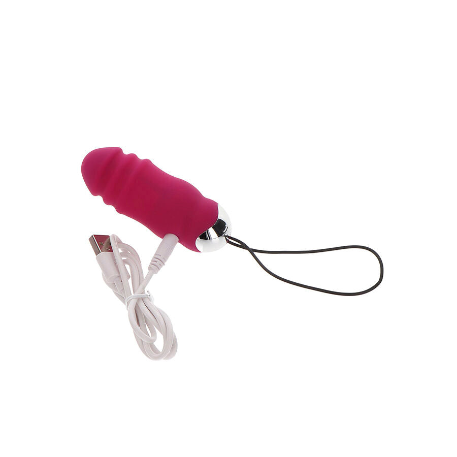 TOYJOY HAPPINESS SUNN SIDE UP AND DOWN VIBRATEUR FUCHSIA TELECOMMANDE