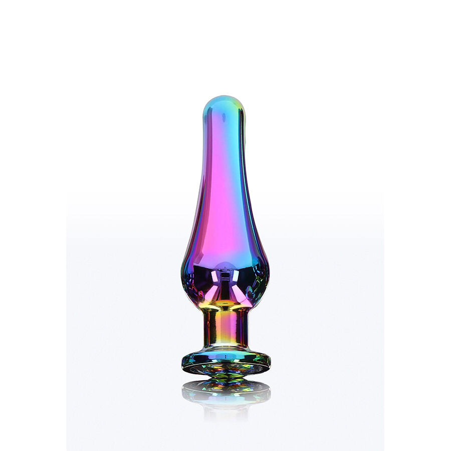 Plug bijou aluminium rainbow — vue détaillée