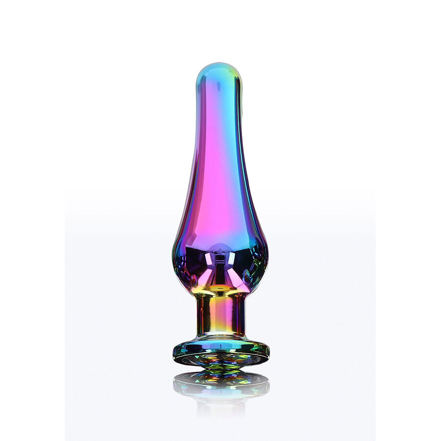 Plug bijou aluminium rainbow 11 cm — vue détaillée