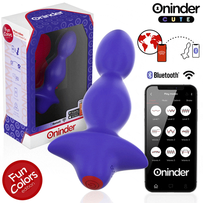 Plug vibrant connecté 9 modes — Oninder Cute · Oninder Cute · Plugs Vibrants