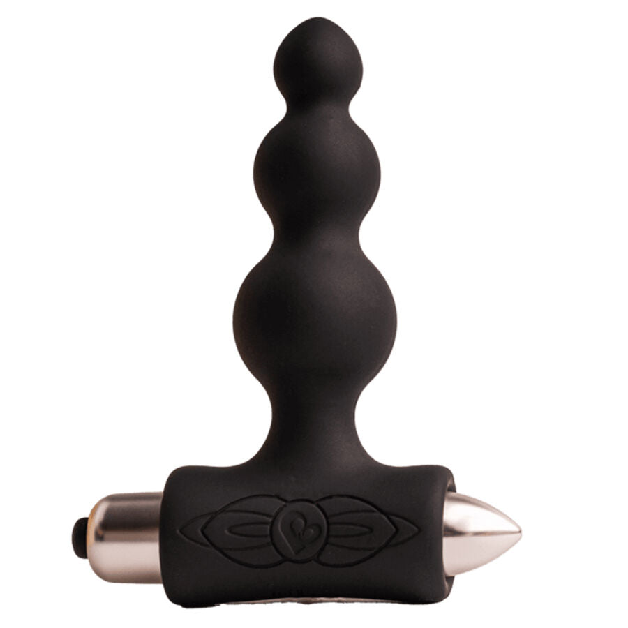 Plug vibrant 3 boules graduées 7 modes noir · Rocks-Off · Plugs Vibrants